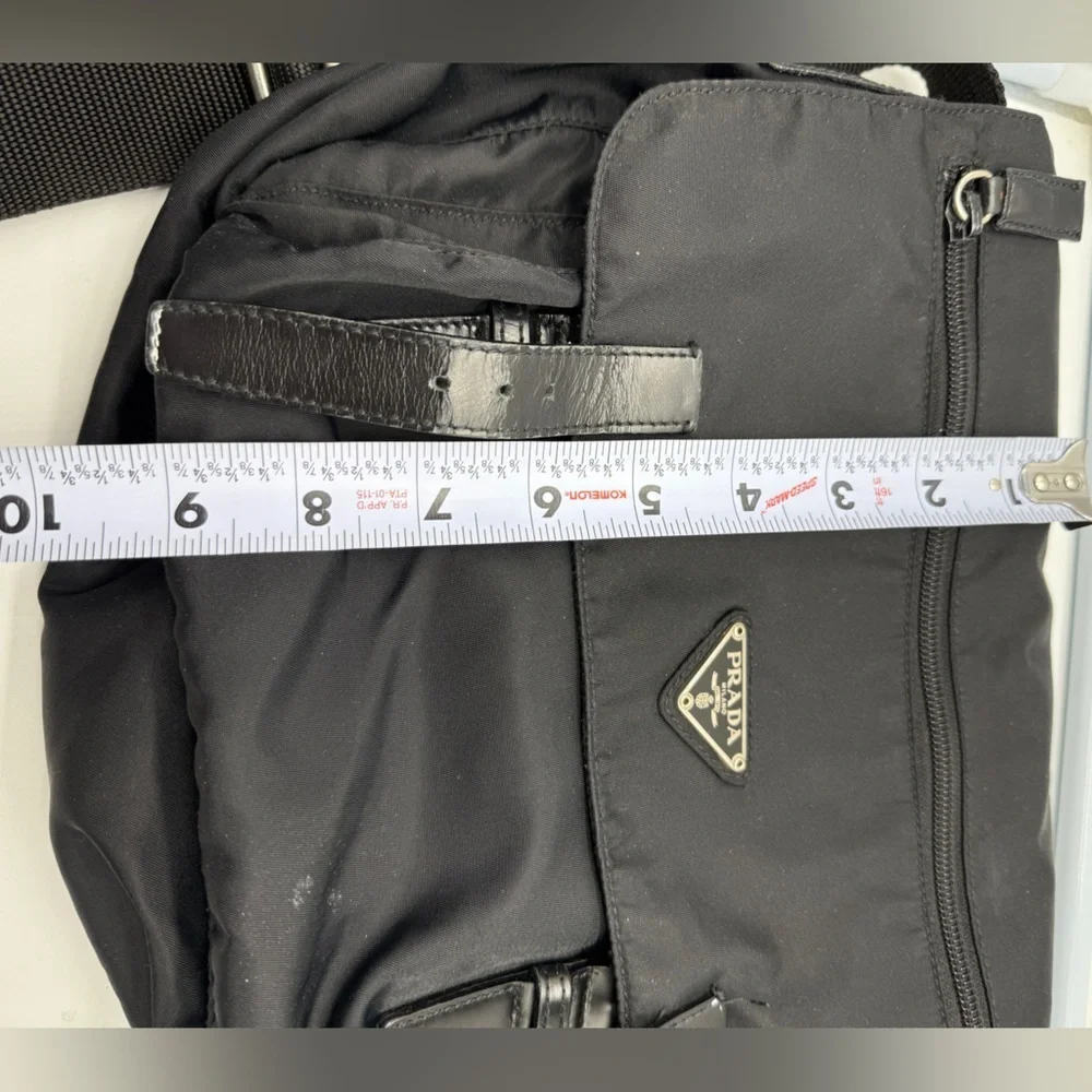 Prada black nylon